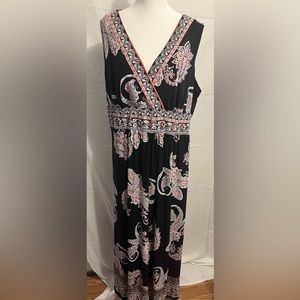 Long pattern dress